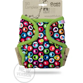 Plenkové kalhoty Barevná srdíčka - SIO complete pat