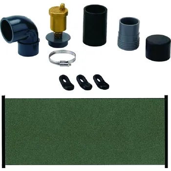 Ohřev bazénu VagnerPool sada solárních kolektorů k vytápění bazénu SC 4 m x 1,2 m 2 ks