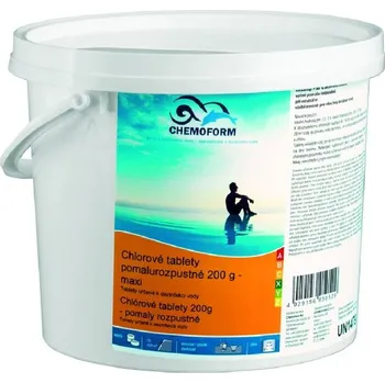Bazénová chemie Chemoform Chlórové tablety pomalurozpustné maxi 3 kg