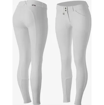 Jezdecké kalhoty Dámské rajtky Horze Grand Prix, bílé - vel. 40