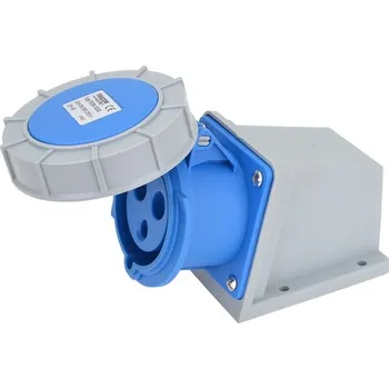 Elektrická zásuvka Tracon TICS-1232 Nástěnná průmyslová zásuvka 32A, 250V, 2P+E, 6h, IP67 (Tracon TICS-1232)