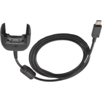 Čtečka čárových kódů Zebra CBL-MC33-USBCHG-01 nabíječka na PDA/mobilní telefon Černá USB Rychlé nabíjení Vnitřní
