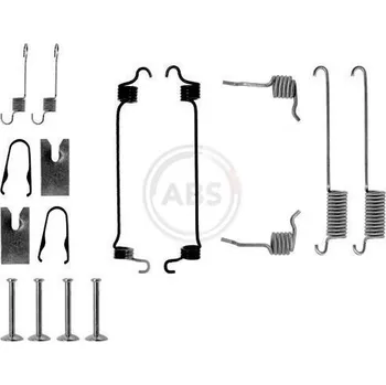 Brzdová čelist Sada příslušenství, brzdové čelisti A.B.S. 0751Q