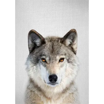 Diamantové malování Titanum Diamantové malování, obrázek, HLAVA VLKA, 30x40cm, 1 bal.