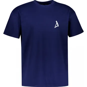 Pánské tričko Pánské oversized tričko ALTISPORT BYB/ALM002BY102 TMAVĚ MODRÁ S