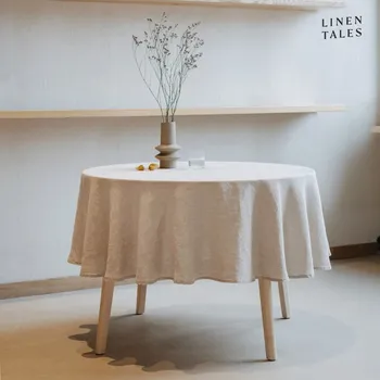 ubrus Lněný ubrus ø 150 cm – Linen Tales ID_1528430