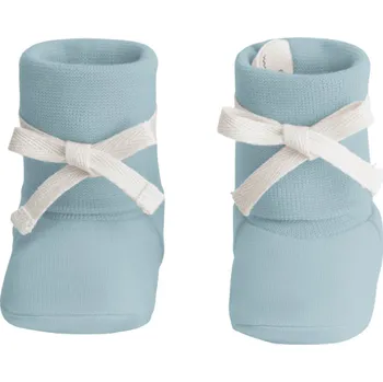 Capáčky GRAY LABEL Ponožkové botičky GOTS - Sky Velikost: 6-12m