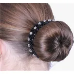 Gumička do vlasů QHP Diamond - černá