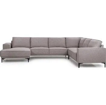 Pohovka Šedá rohová pohovka (levý roh/do "U") Copenhagen – Scandic ID_1367515