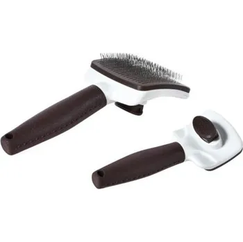 Kartáč pro zvířata Samočistí kartáč s drátky Juko, M