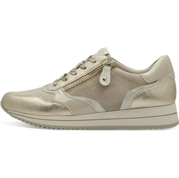 Dámské polobotky JANA SHOES NĚMECKO Boty Jana 774 béžovo/zlaté dámské tenisky Velikost: 41