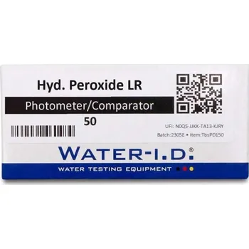 bazénový tester Water I.D. tablety Hydrogen Peroxide LR pro měření peroxidu vodíku 50 tablet