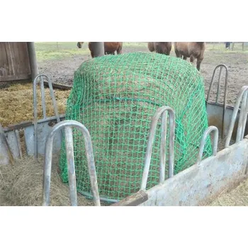 Síť na seno Síť na seno do příkrmiště PP, 1,6 x 1,6 x 0,8 m, oko 5 cm pro ocelovou obruč