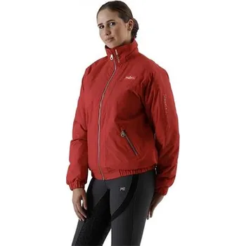 Nepromokavá bunda Premier Equine Pro Rider UNI, červená - vel. L