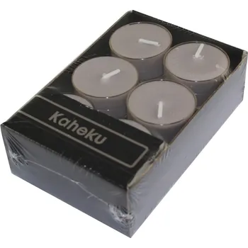 Svíčka Sada 12 šedohnědých čajových svíček Ego Dekor Silea, doba hoření 4 h ID_1381381