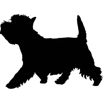 Vsepropejska West highland teriér 2 dřevěná dekorace na zeď Rozměr (cm): 38 x 27