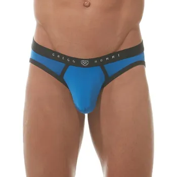 Pánské erotické prádlo Slipy GREGG HOMME ROOM-MAX modré L - s kupónem KUP15 cena 739 Kč + extra diskrétní expedice