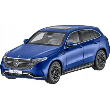 autokoberec MODEL MERCEDES EQC AMG BRILANTNÍ MODRÁ DÁREK