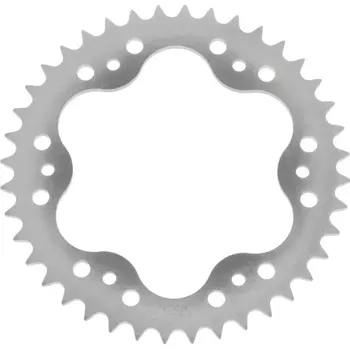 Řetězová sada pro motocykl duralová rozeta pro sekundární řetězy typu 525, SUNSTAR (44 zubů) M281-5039-44