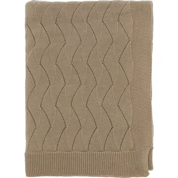 deka Hnědá pletená deka 130x170 cm Gentle – Södahl ID_1699472