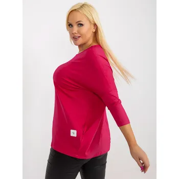 Dámská halenka Blouse-RV-BZ-3770.92-fuchsia RELEVANCE červená 3215799