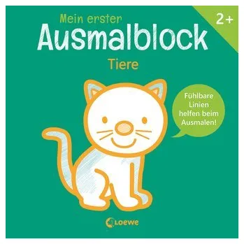 První čtění Mein erster Ausmalblock - Tiere