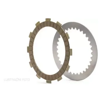 sada spojkových lamel a plechů (standardní směs), NEWFREN (5+4 ks) M710-069