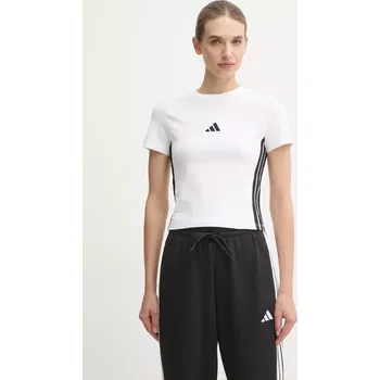 Pánské tričko Tričko adidas Essentials bílá barva, JE1239 00X, vel. XXS