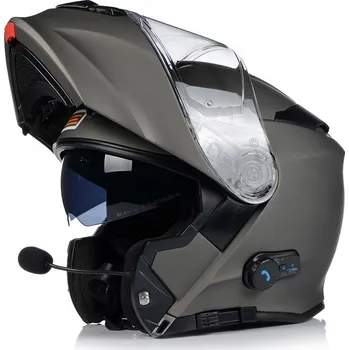 Helma na motorku Přilba ORIGINE DELTA + BT SOLID titanium matt L