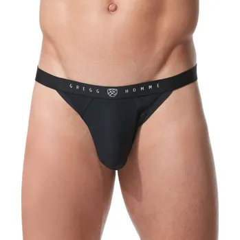 Pánské erotické prádlo Tanga GREGG HOMME ROOM-MAX černá XL - s kupónem KUP15 cena 645 Kč + extra diskrétní expedice
