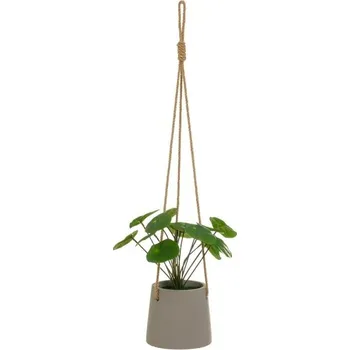 umělá květina Umělá rostlina (výška 24 cm) Pilea – Casa Selección ID_1640286