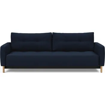 Pohovka Tmavě modrá rozkládací pohovka 232 cm Pyxis – Innovation ID_1538932
