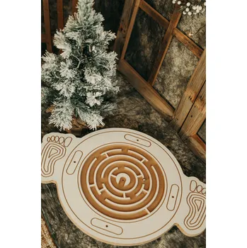 Dřevěná hračka Balanční disk pro děti, dřevěný