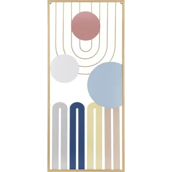 Kovová nástěnná dekorace 37x84 cm Colorful – Mauro Ferretti ID_1672374