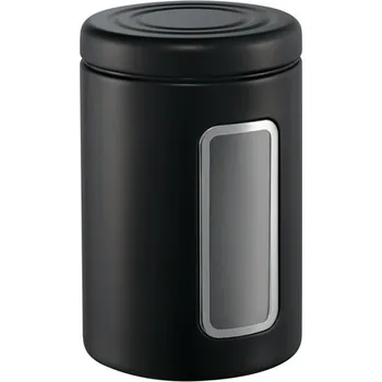 Dóza na potraviny Wesco, Kuchyňská dóza Classic Line s okénkem 2 l černá matná - Formadore