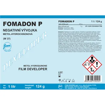 Fotografická chemikálie FOMADON P 1 litr