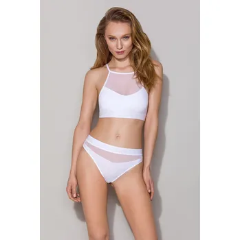 Dámské erotické kalhotky Kalhotky PASSION PS006 PANTIES bílé XL - s kupónem KUP15 cena 315 Kč + extra diskrétní expedice