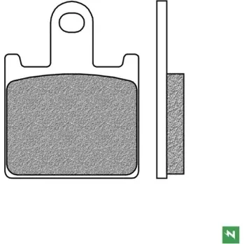 Brzdová destička brzdové destičky, NEWFREN (směs ROAD TOURING SINTERED) 2 ks v balení M502-1032