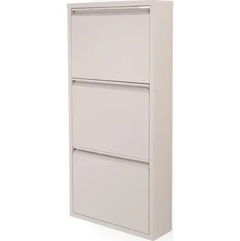 Botník Šedo-béžový kovový botník Billy – Spinder Design ID_1616802