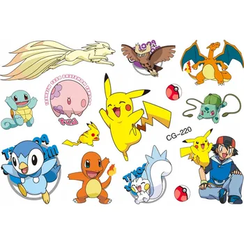 Tetování Smyvatelné tetování pro děti POKEMON CG220
