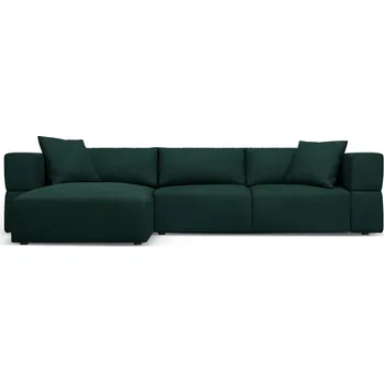 Pohovka Zelená rohová pohovka, levý roh Esther – Milo Casa ID_1604972