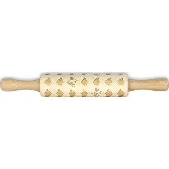 Váleček na těsto Tervueren Belgický ovčák – malý váleček s motivy psa, váleček na těsto