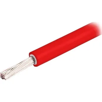 solární kabel GOOWEI Energy kabel pro zapojení solárních panelů měděný 1x 4mm2, červený