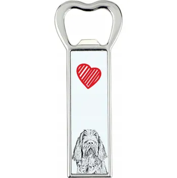 Otvírák Italský ohař hrubosrstý - otvírák na láhve se psem a Vaší fotografií