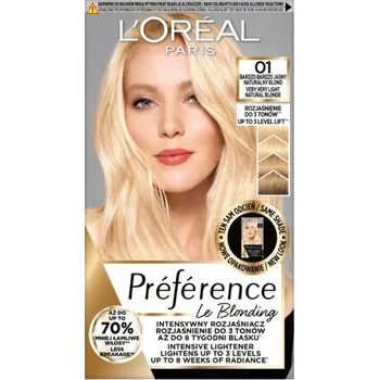 Barva na vlasy Loreal Preference Le Blonding barva na vlasy 01 světle přírodní blond