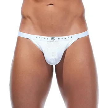 Pánské erotické prádlo Tanga GREGG HOMME ROOM-MAX AIR bílá S - s kupónem KUP15 cena 739 Kč + extra diskrétní expedice