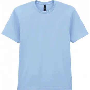 Pánské tričko Gildan Pánské triko Softstyle Midweight s vysokou hustotou stehu Barva: modrá světlá, Velikost: XXL