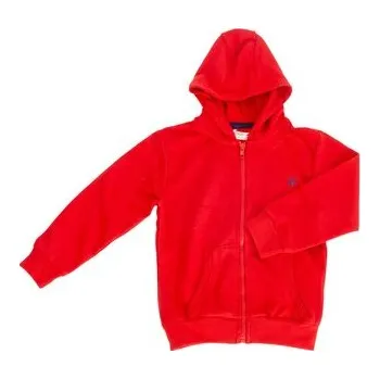Chlapecká mikina Mikina chlapecká s kapucí celopropínací, Minoti, 9ZIPEMB 5, červená - 104/110