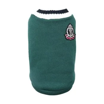 Obleček pro psa Svetr pletený pro psa Unreal B Zelená S