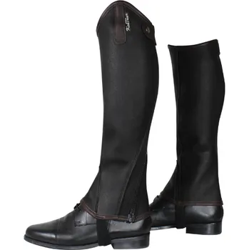 Chapsy Kožené minichaps Kentaur Livorno, černé - vel. 38/41